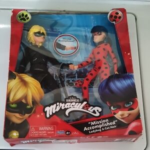 Miraculous Ladybug & Cat Noir Action Figures
